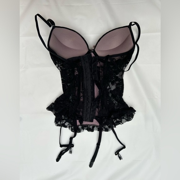 Black Lace Bodice Top - Picture 4 of 5